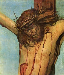 Christ on the Cross with Mary and St John